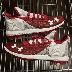 Under Armour Men's Harper 4 Low ST Metal Baseball Cleats